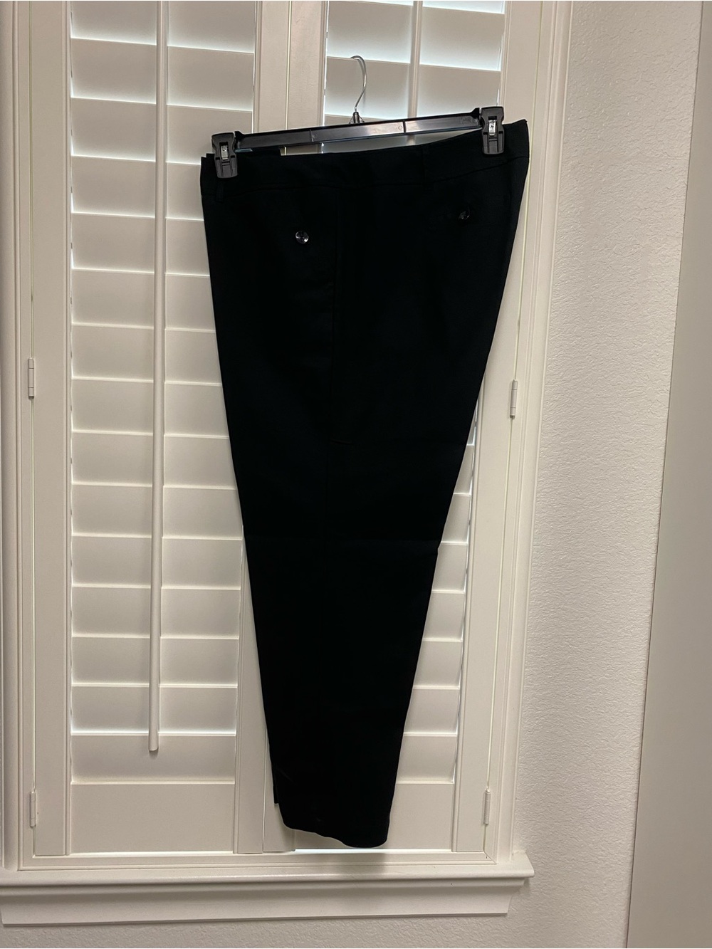 Charter Club Slim It Up Women Petite Black Dress Pants 22WP